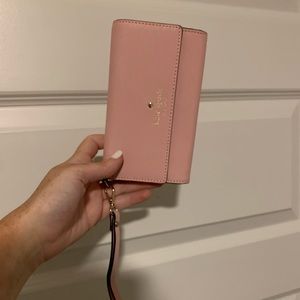 Kate Spade Pink, phone wristlet